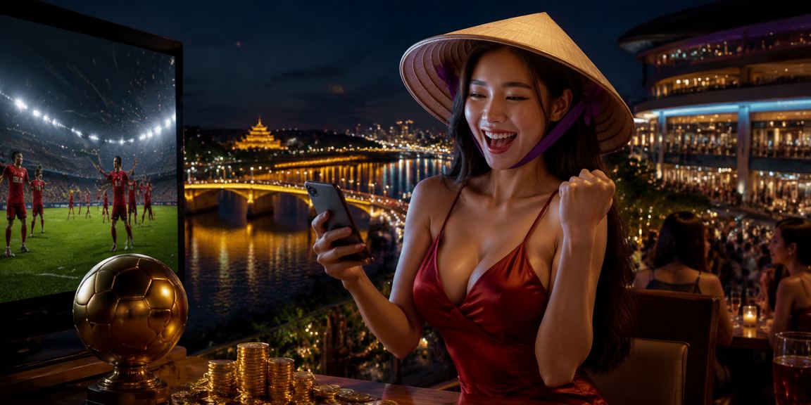 Người hâm mộ bóng đá tại Huế theo dõi trận đấu và đặt cược qua điện thoại
